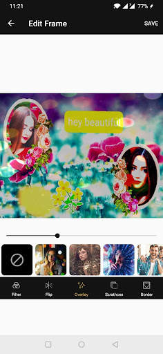 Flowers Dual Photo Frames screenshot 7