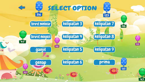 Game Pintar Cerdas Balon Matematika screenshot 2