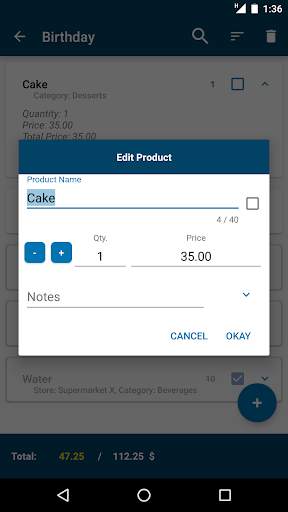 Shopping List (Privacy Friendly) screenshot 4