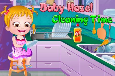 Baby Hazel Cleaning Time screenshot 2