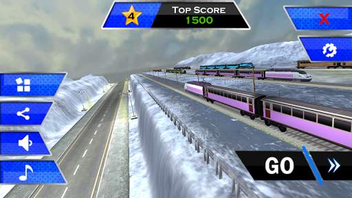 Fast Train Drive 3D screenshot 3