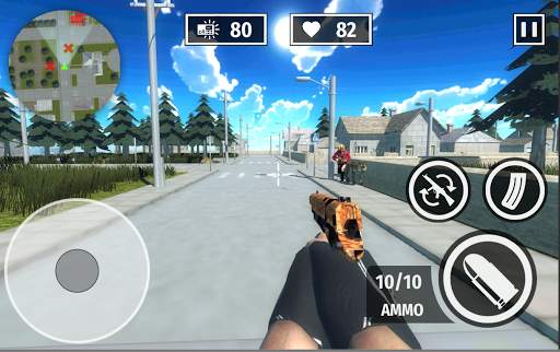 zombie FPS 3D comando shooting : Online screenshot 3