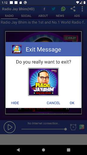 Jay Bhim Radio on Dr. Ambedkar screenshot 7