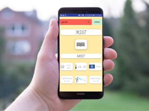 WEATHER APP screenshot 1