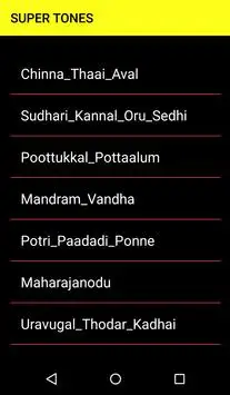 Tamil Ringtones - தமிழ் ரிங்டோன் Free App Download screenshot 4