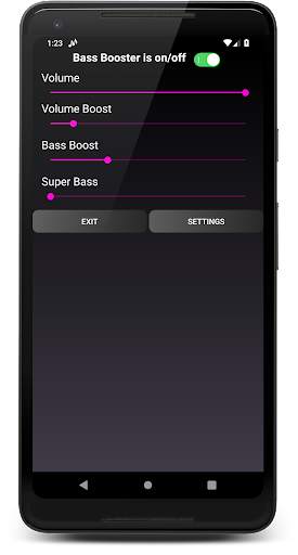 Bass Booster, Super Strong Bas screenshot 2