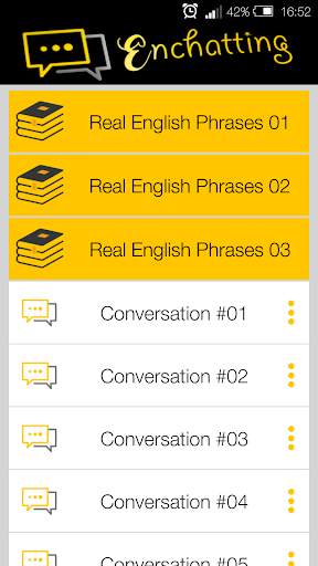 EnChatting- learn english lessons & conversation screenshot 1