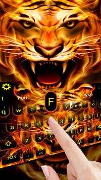 Frie Flaming Tiger Keyboard screenshot 2
