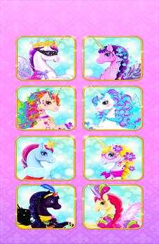 Purpele Magic Unicorn Dress Up screenshot 1