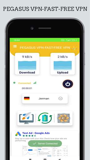 Pegasus VPN - Fast - Free VPN screenshot 1