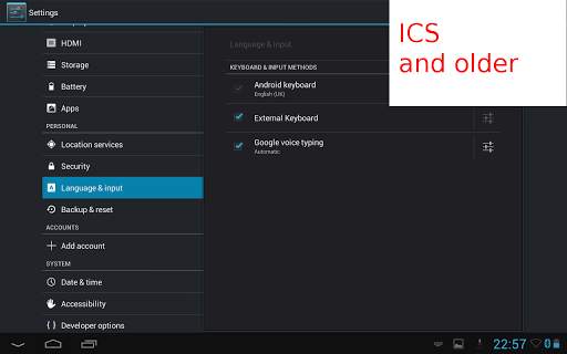 External Keyboard screenshot 2