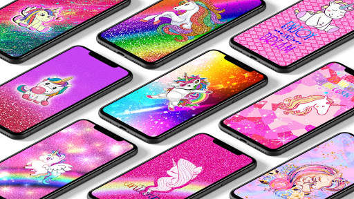 Glitter Unicorn Wallpaper screenshot 1