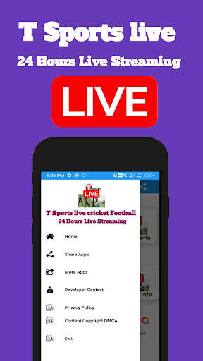 T Sports Live Tv cricket Football screenshot 5