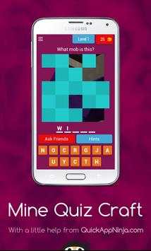 Mine Quiz Craft screenshot 1