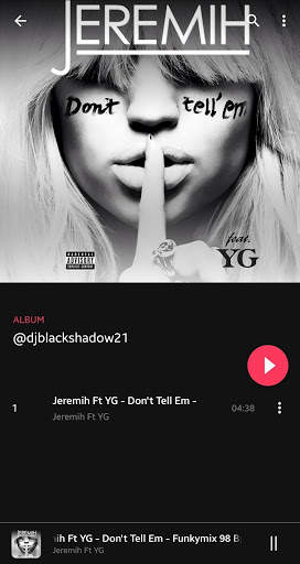 Noad Music Player (open-source) screenshot 4