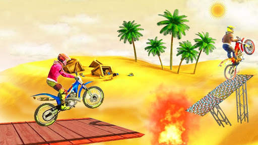 Real motorcycle Racing Game-New Stunt Driving Game screenshot 2