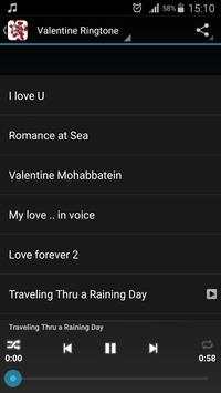 Free Valentine Ringtone 2016 screenshot 3