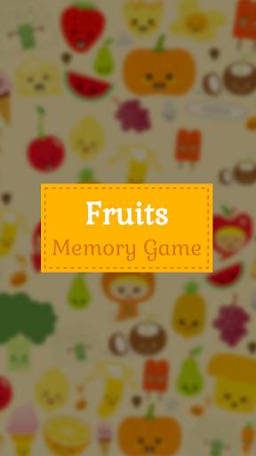 Fruits Memory Game For Kids screenshot 1