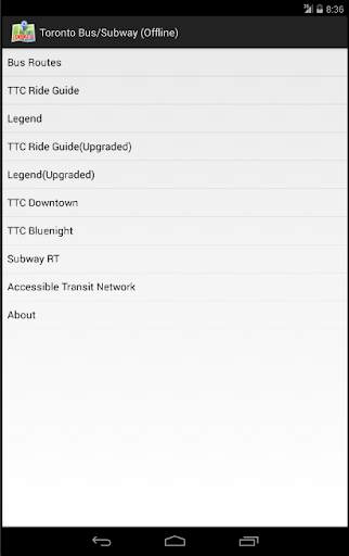 Toronto Bus/Subway (Offline) screenshot 10