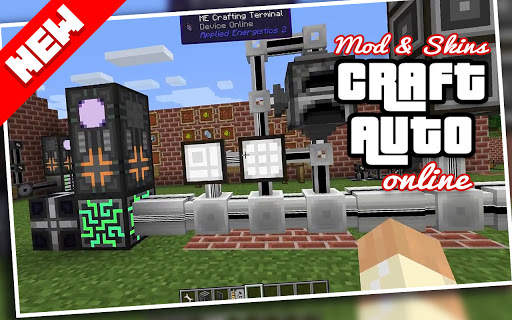 Mod Auto Craft and Skins Gta MCPE 2021 screenshot 5