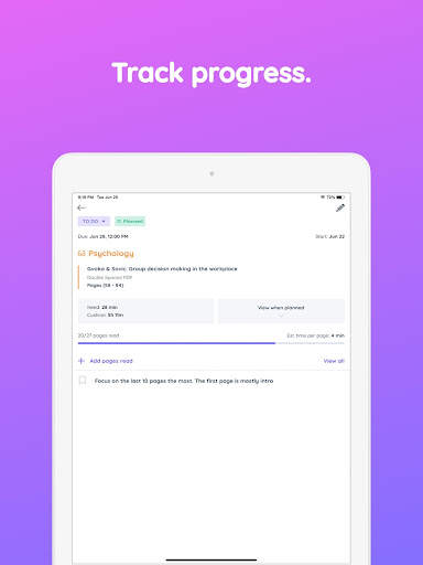 Shovel - Study Planner screenshot 12