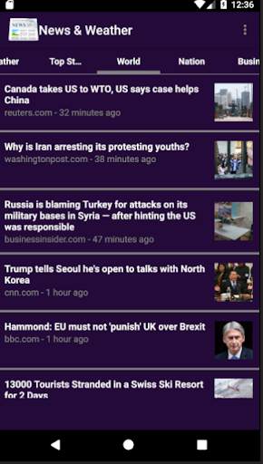 News & Weather screenshot 4