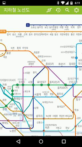 지하철 노선도 screenshot 3