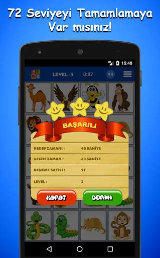 Zeka Oyunu Hayvan Eşleştirme screenshot 4