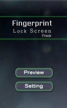 Finger Print Lock Screen Prank screenshot 6