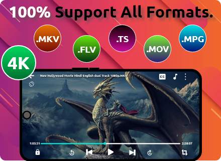 Video Player App - Zea Player screenshot 1