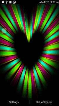3D Heart Live Wallpaper 5 تصوير الشاشة