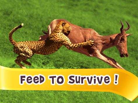 Wild Cheetah Simulator 3D screenshot 6