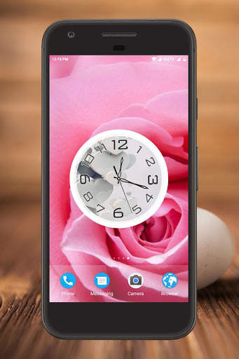 Heart Clock Live Wallpaper screenshot 2