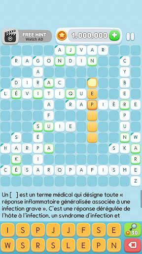 Mots Croisés Quiz screenshot 7