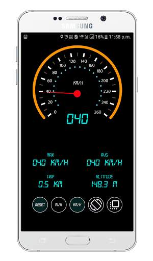 Speedometer GPS - DigiHUD, Trip Meter, Odometer screenshot 3