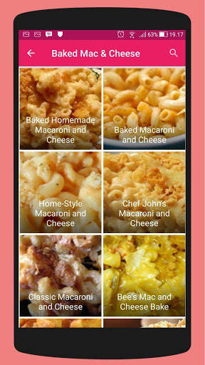 Macaroni & Cheese Recipes screenshot 7