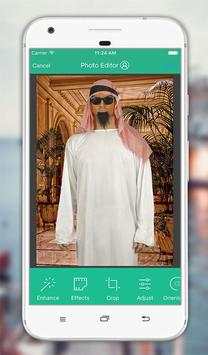 Arab Man Photo Editor screenshot 14