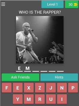 GUESS THE RAPPER - EARN MONEY स्क्रीनशॉट 11