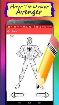 How to Draw Avenger Heroes screenshot 4