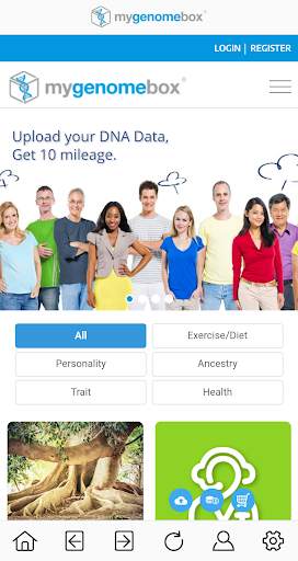 Smart DNA MyGenomeBox screenshot 2
