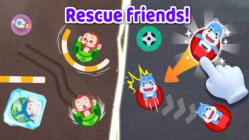 Little Panda: The Car Race screenshot 4