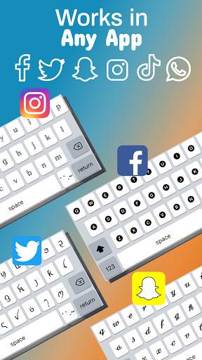 Font Keyboard screenshot 1