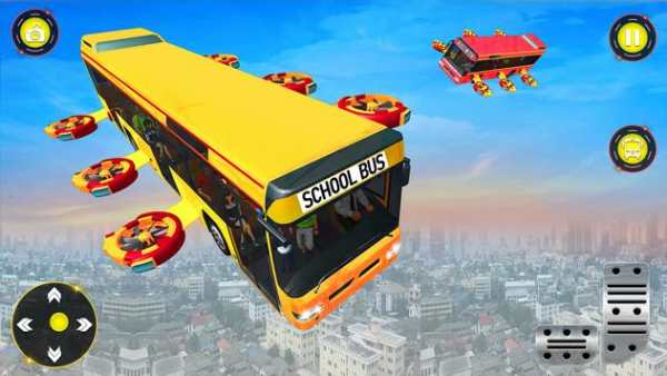 Flying School Coach Bus Simulator screenshot 4