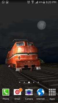 Traveling Train 3d Lwp Lite screenshot 4