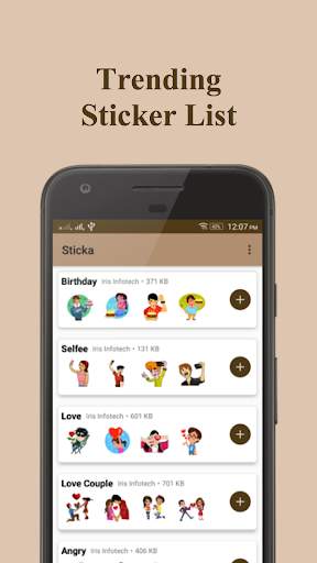 Sticka - The WASticker App screenshot 1
