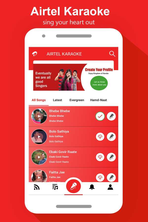 Airtel Karaoke screenshot 1