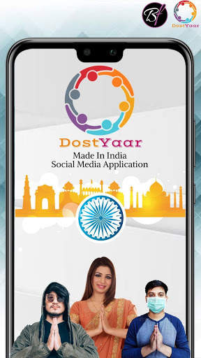 DostYaar : Photo , Video & Music Indian Social App screenshot 1