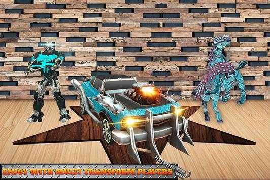 Robot Horse Robotic Car Transform Game screenshot 1