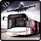 3D Bandara Bus drive logo