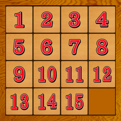 15 puzzle 3D icon